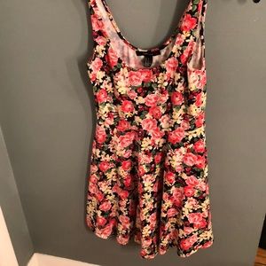 Floral forever 21 mini dress